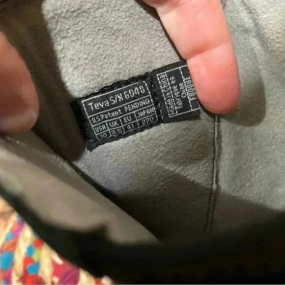 Teva black leather  boots - Picture 2 of 8